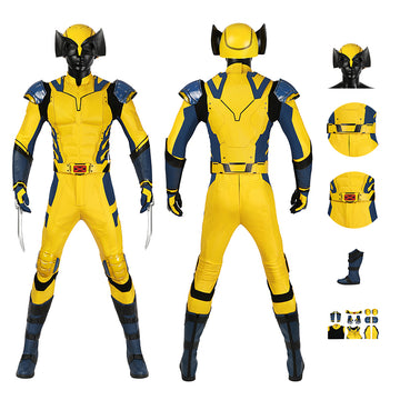 Wolverine Deadpool 3 Suit Wolverine James Howlett Logan Cosplay Costume Halloween